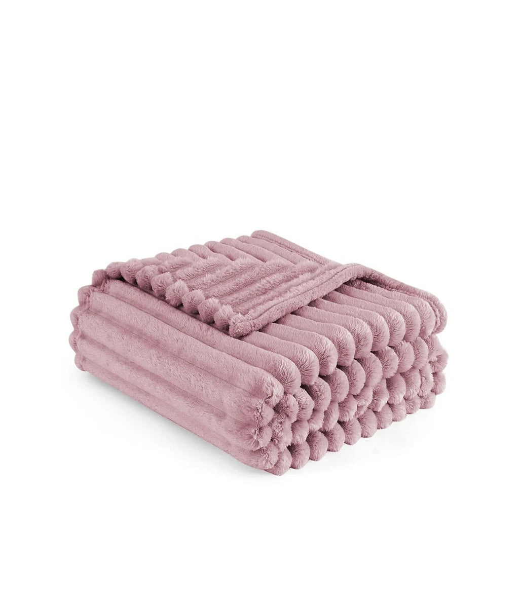 Couverture rechauffante en laine polaire Hallo